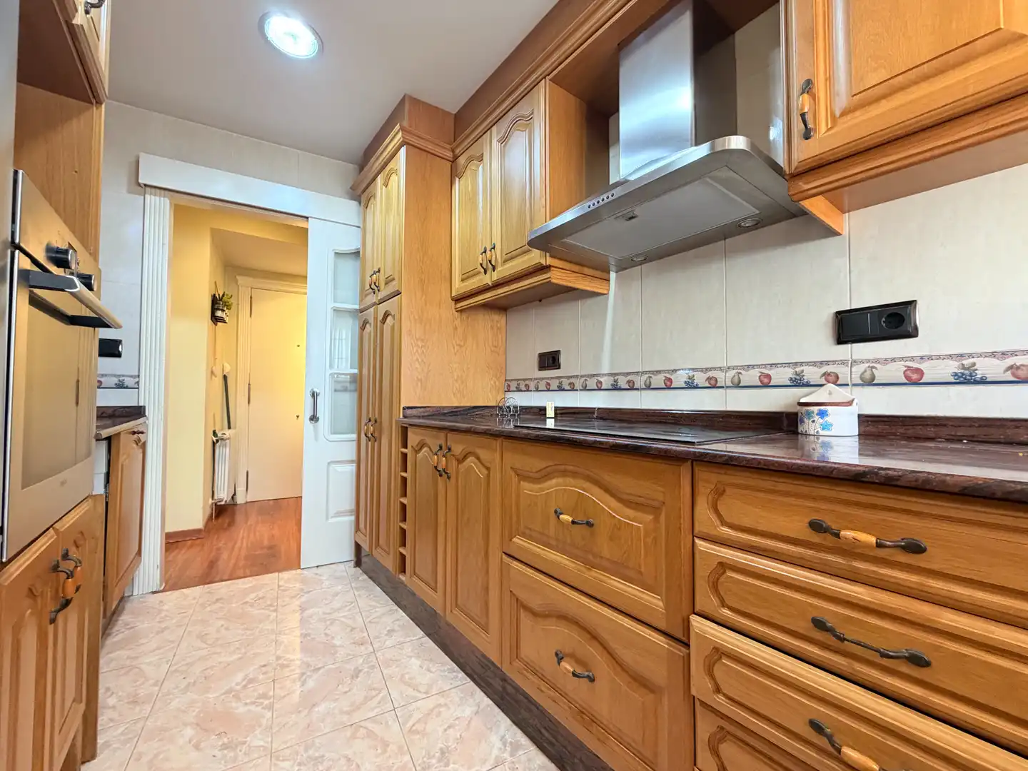 Cocina de Piso en venta en Castellón de la Plana / Castelló de la Plana con Aire acondicionado, Calefacción y Parquet