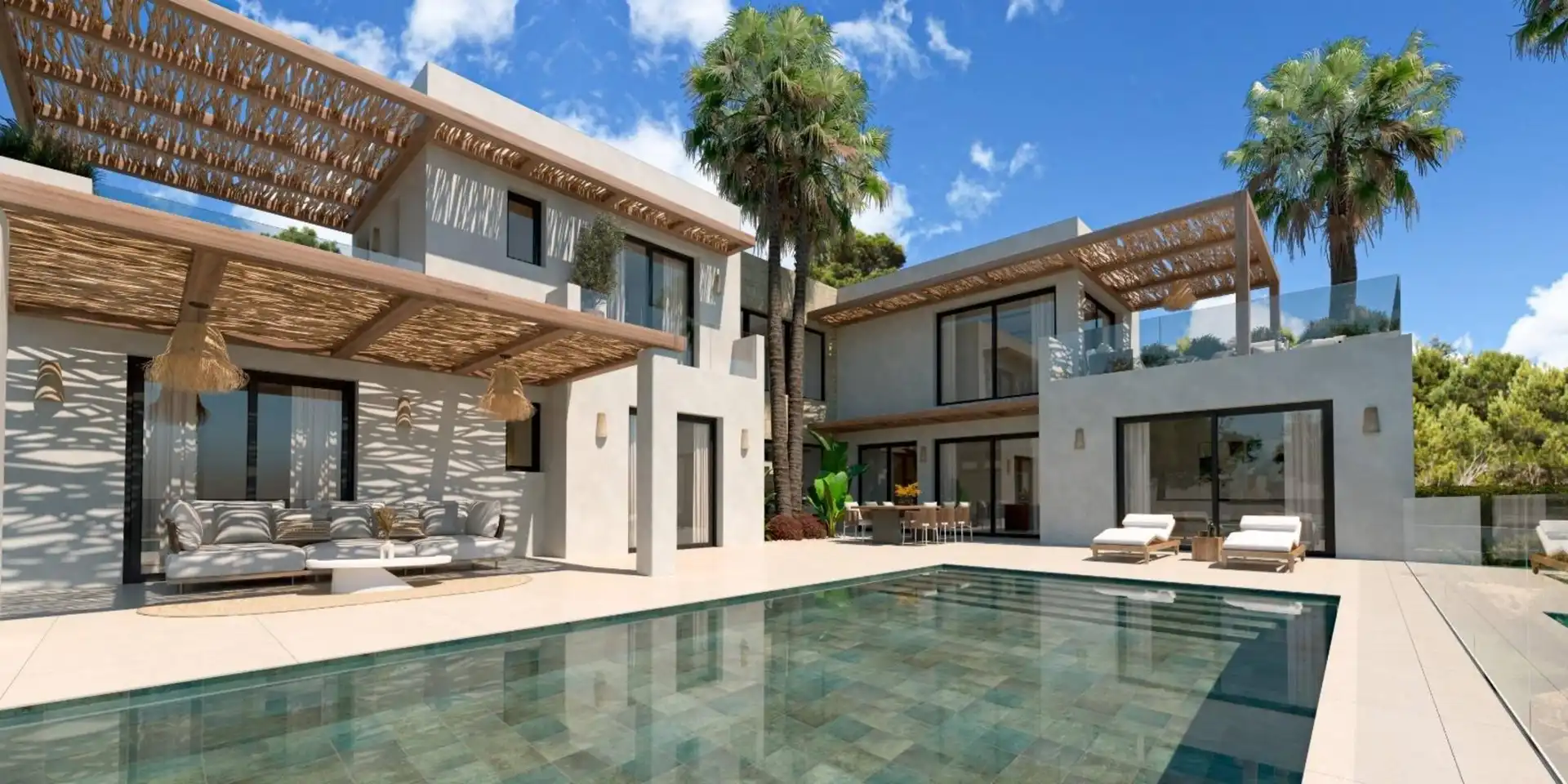 Vista exterior de Casa o xalet en venda en Jávea / Xàbia amb Aire condicionat, Calefacció i Jardí privat