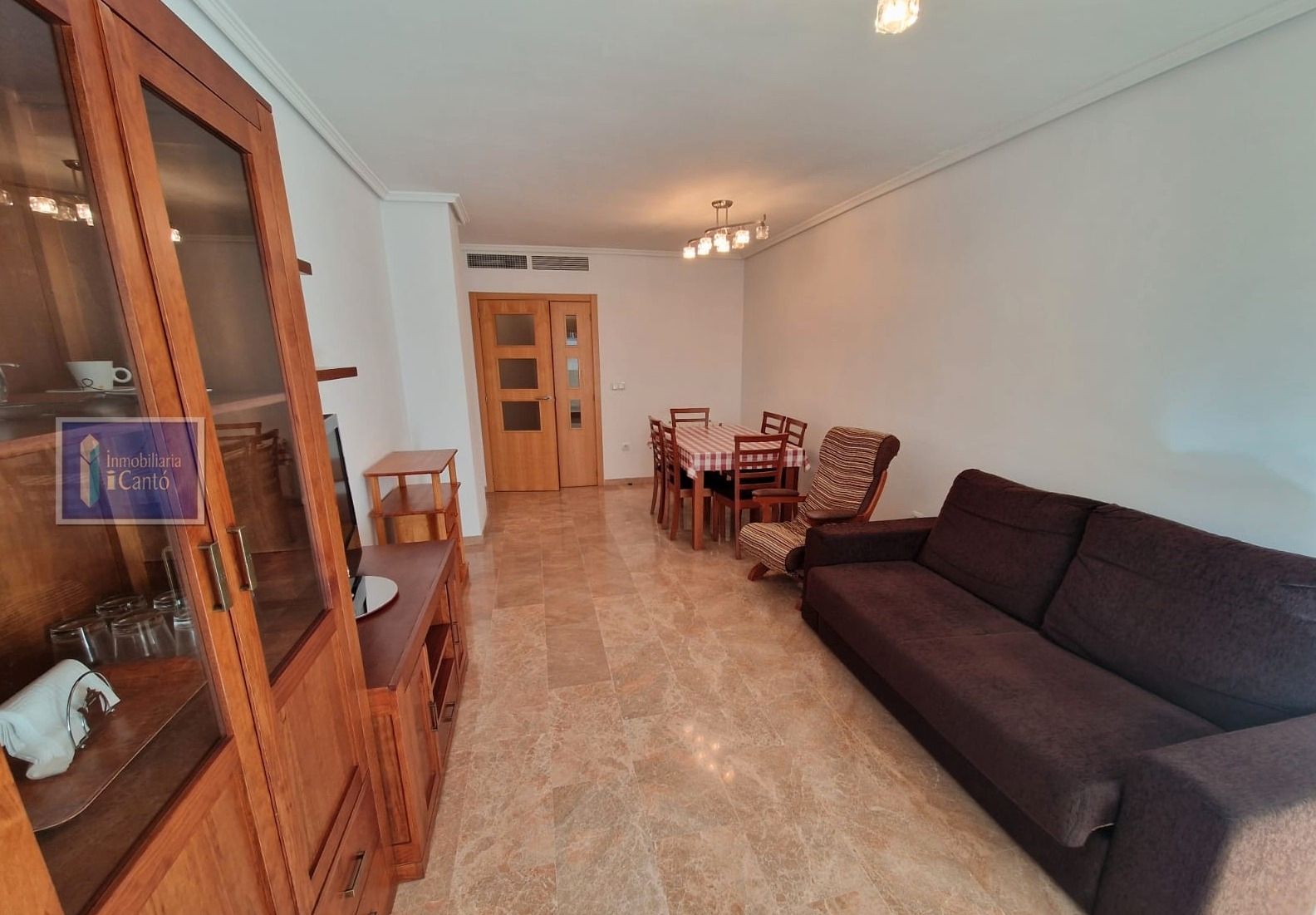 Sala d'estar de Pis en venda en Alcoy / Alcoi amb Aire condicionat, Calefacció i Piscina