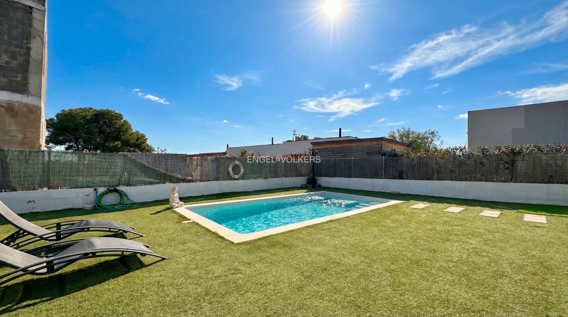 Piscina de Casa adosada en venta en L'Ametlla de Mar  con Aire acondicionado, Jardín privado y Trastero