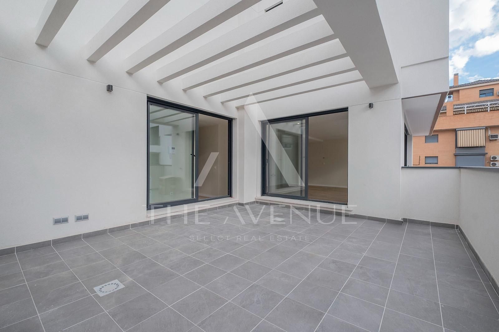 Terrace of Attic for sale in  Madrid Capital  with Heating, Private garden and Terrace