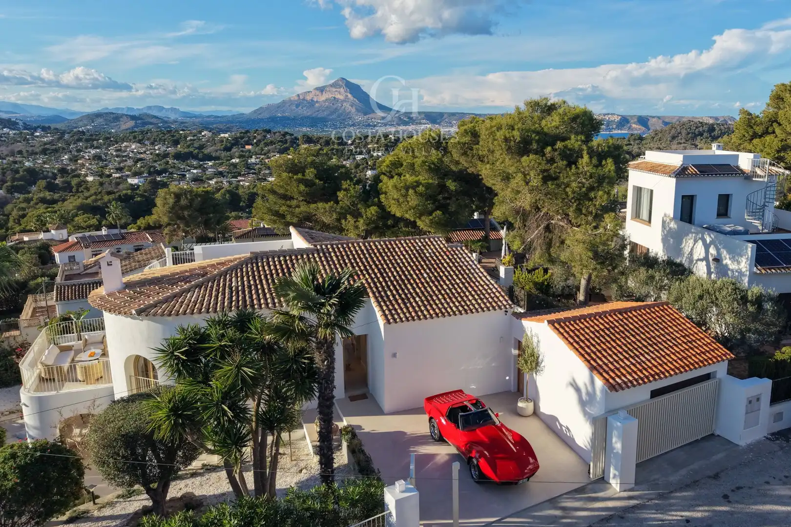 Vista exterior de Casa o chalet en venta en Jávea / Xàbia con Aire acondicionado, Calefacción y Jardín privado