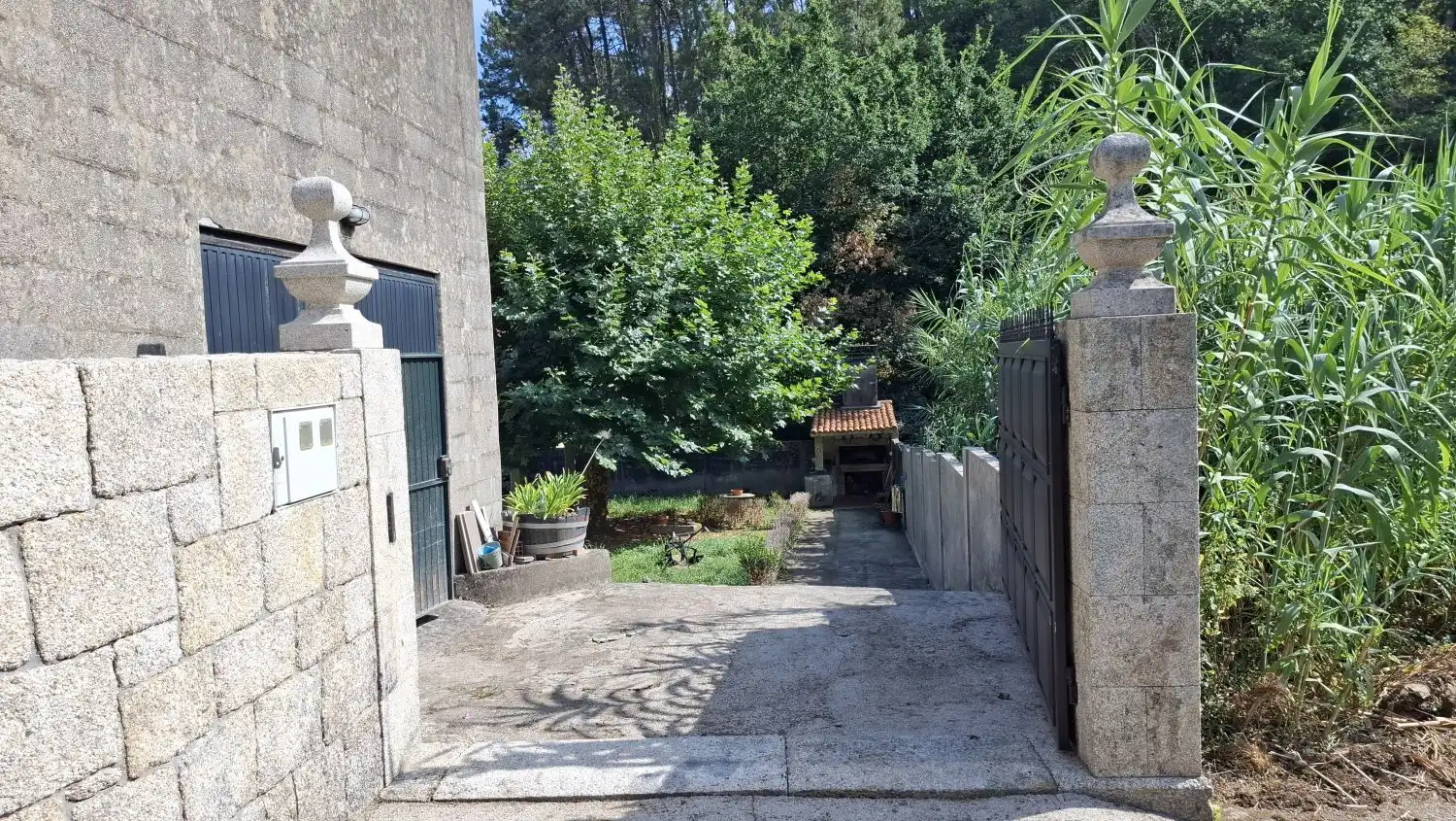 Jardí de Casa o xalet en venda en Boiro