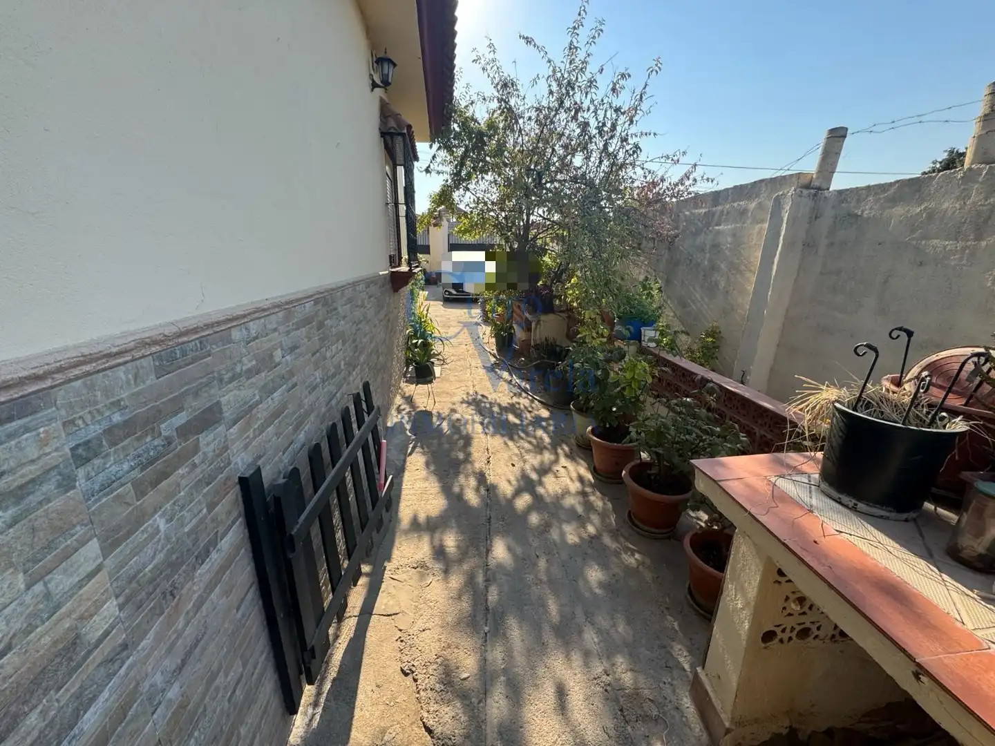 Terrace of Country homes for sale in Dos Hermanas  with Air Conditioner, Heating and Private garden