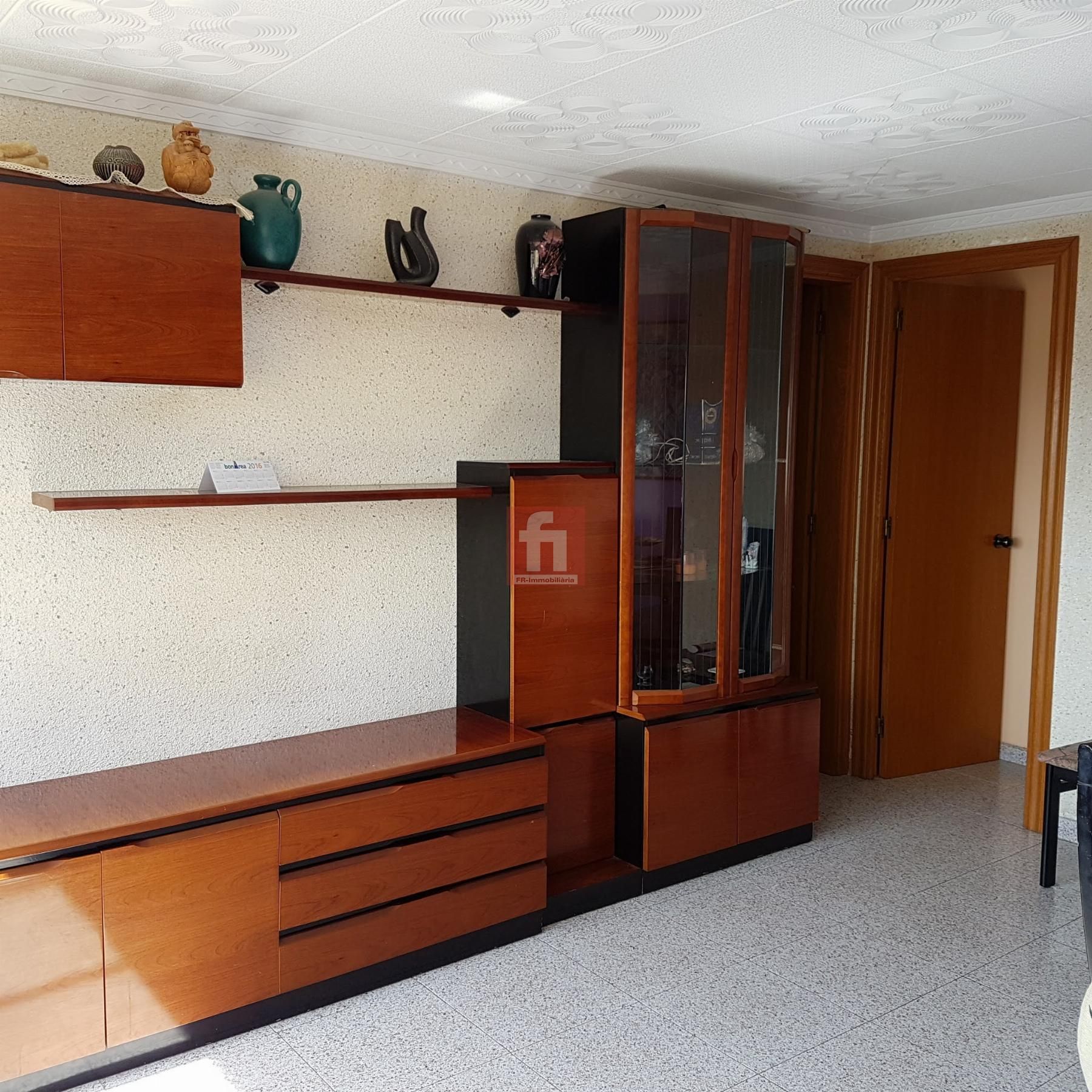 Sala de estar de Piso en venta en L'Arboç con Amueblado y Balcón