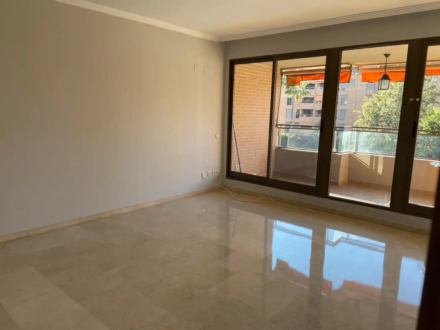 Wohnzimmer von Wohnung zur Miete in Valencia mit Klimaanlage, Heizung und Terrasse