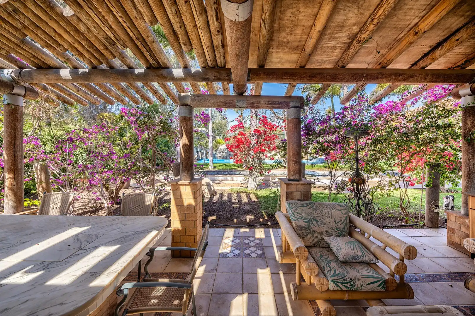 Terrassa de Casa o xalet en venda en San Bartolomé de Tirajana amb Jardí privat, Terrassa i Traster