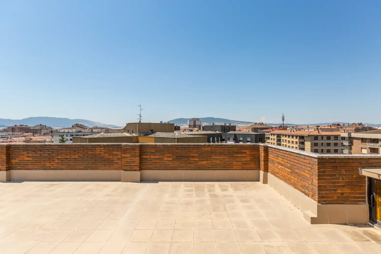 Terrace of Attic for sale in  Pamplona / Iruña  with Heating, Parquet flooring and Terrace