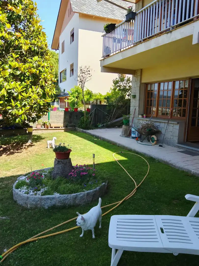 Garden of Houses for sale in Berga  with Heating, Private garden and Parquet flooring