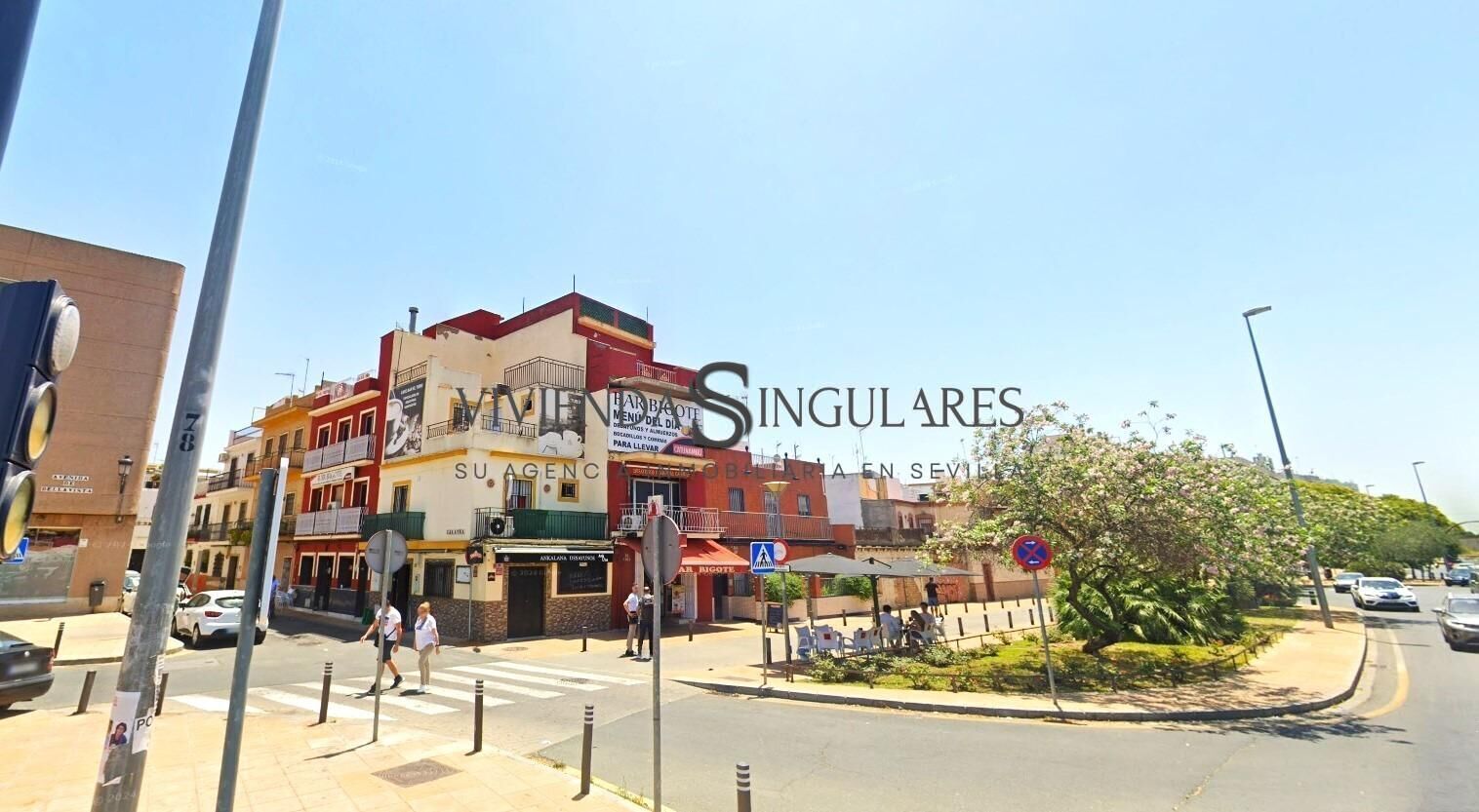 Vista exterior de Casa o xalet en venda en  Sevilla Capital amb Terrassa