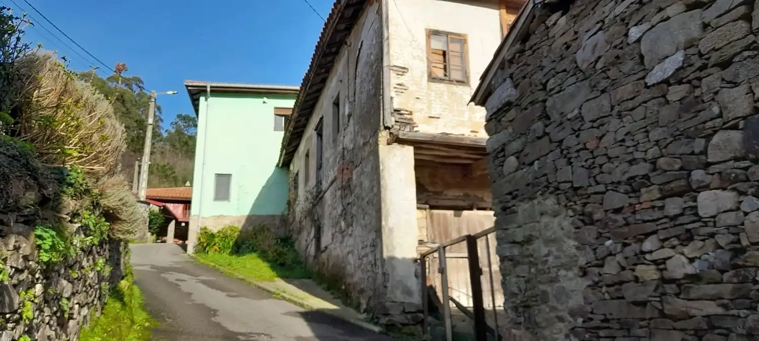 Vista exterior de Casa o chalet en venta en Valdés - Luarca con Terraza, Trastero y Piscina