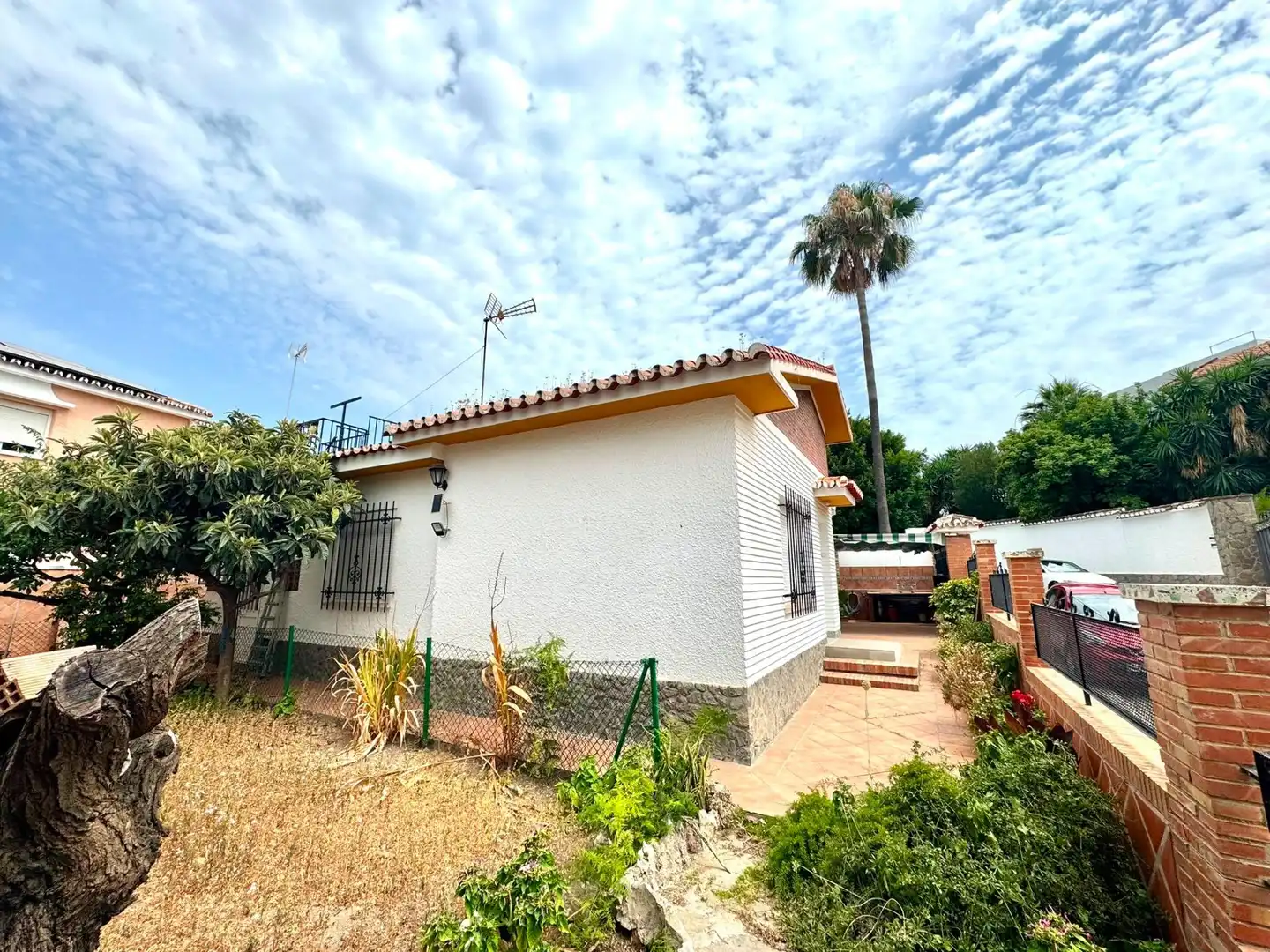 Vista exterior de Casa o chalet en venta en Málaga con Aire acondicionado, Jardín privado y Terraza