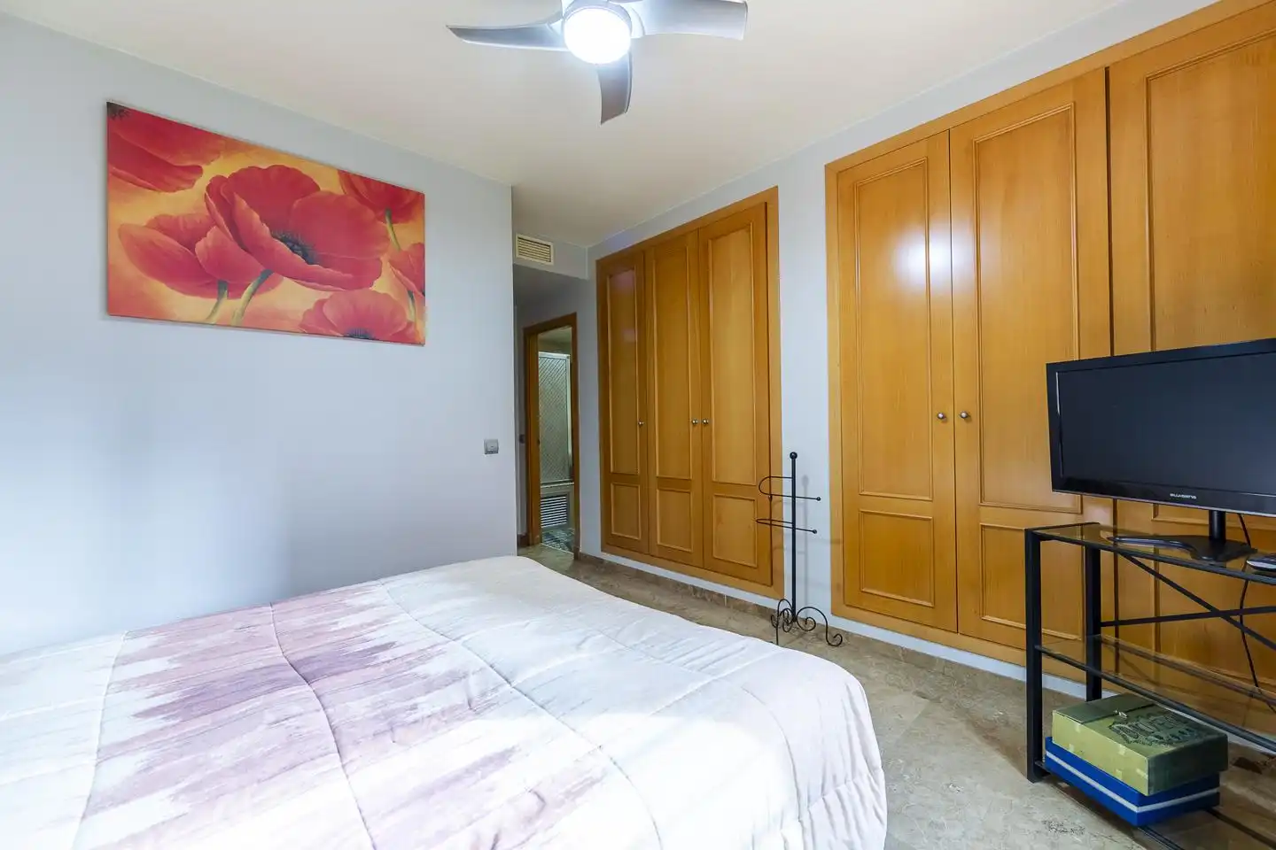 Bedroom of Ground floor for sale in Almería  with Air Conditioner, Terrace and Storage room
