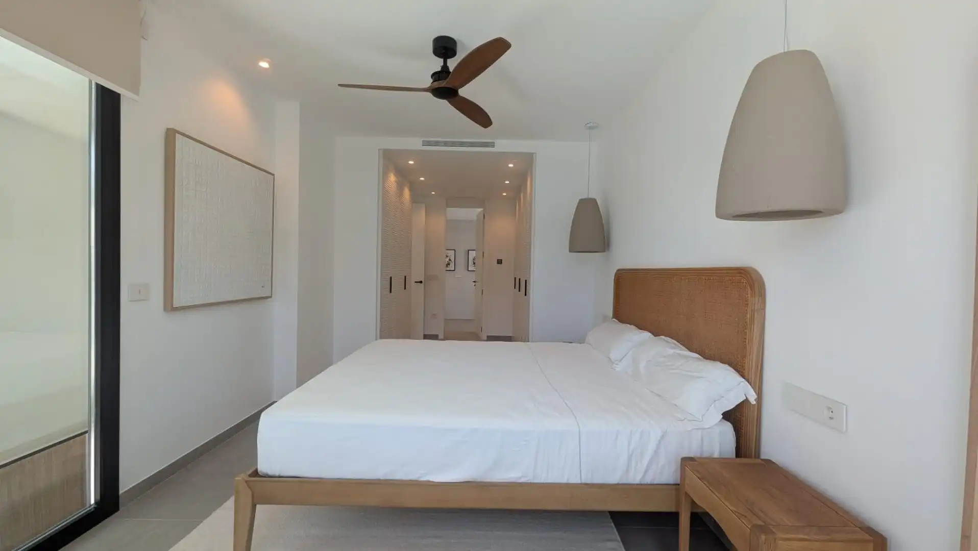 Bedroom of Houses for sale in L'Alfàs del Pi  with Air Conditioner, Heating and Terrace