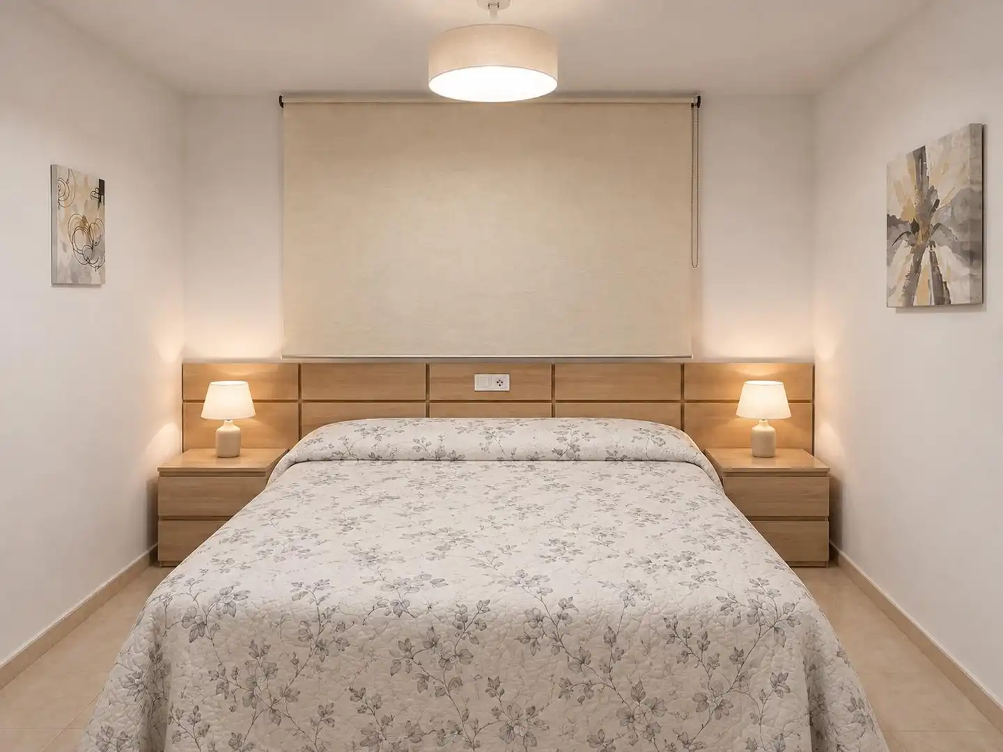 Dormitori de Apartament de lloguer en Cabanes amb Piscina comunitària