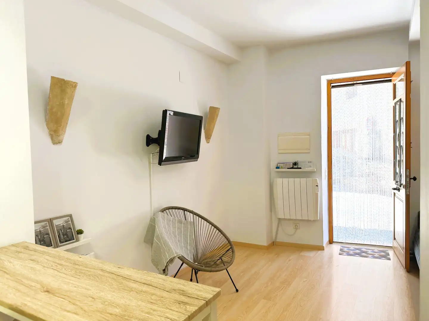 Living room of Flat for sale in Bagà  with Heating, Furnished and Oven