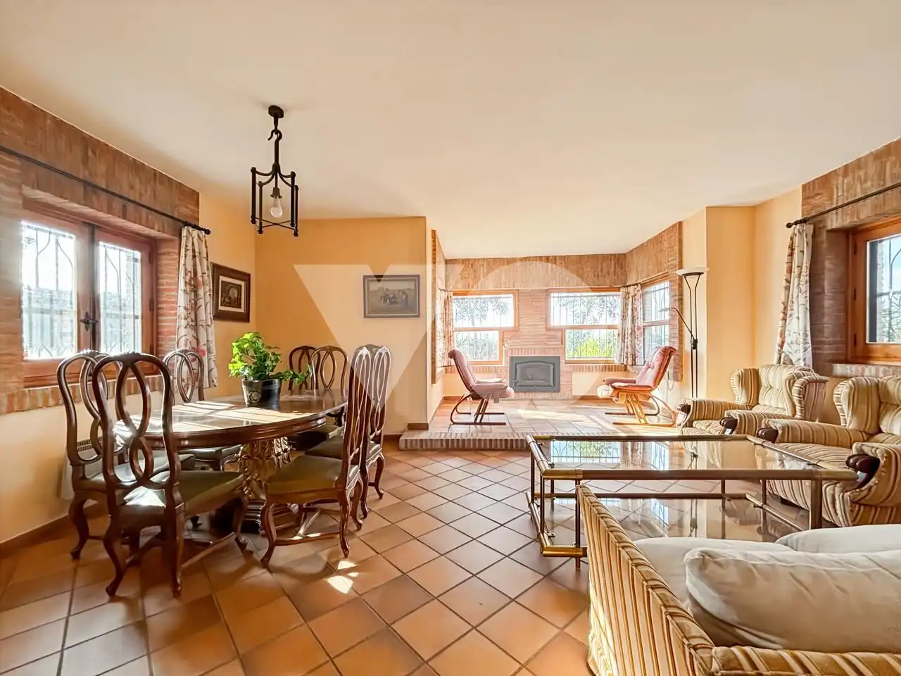 Comedor de Finca rústica en venta en Valdemorillo con Calefacción y Jardín privado