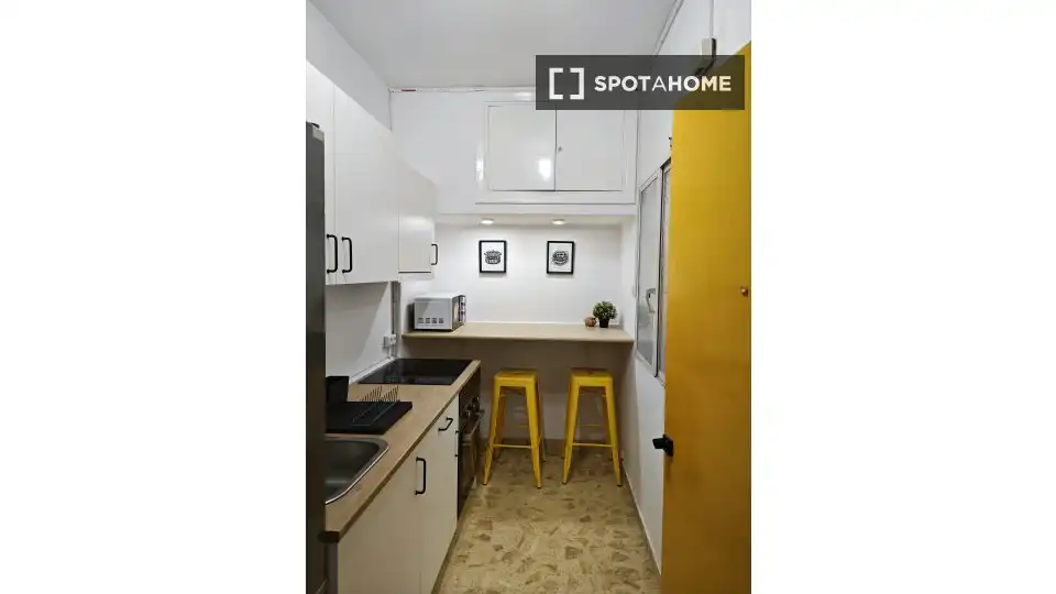 Cocina de Piso de alquiler en Cartagena con Aire acondicionado, Calefacción y Amueblado