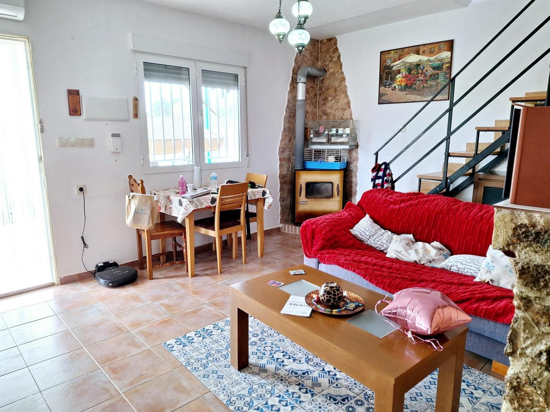 Living room of House or chalet for sale in Yecla  with Air Conditioner