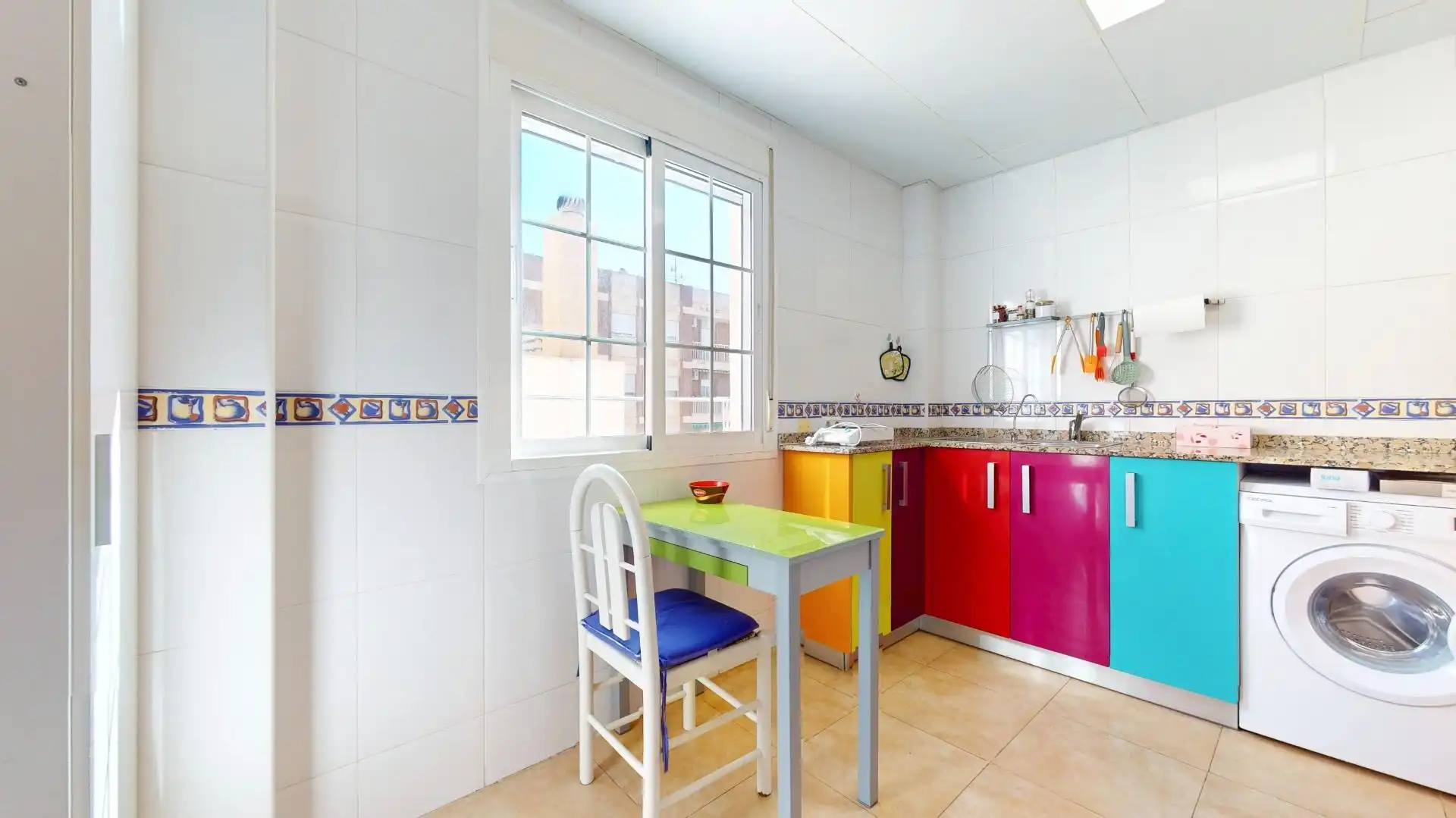 Kitchen of Flat for sale in Roquetas de Mar
