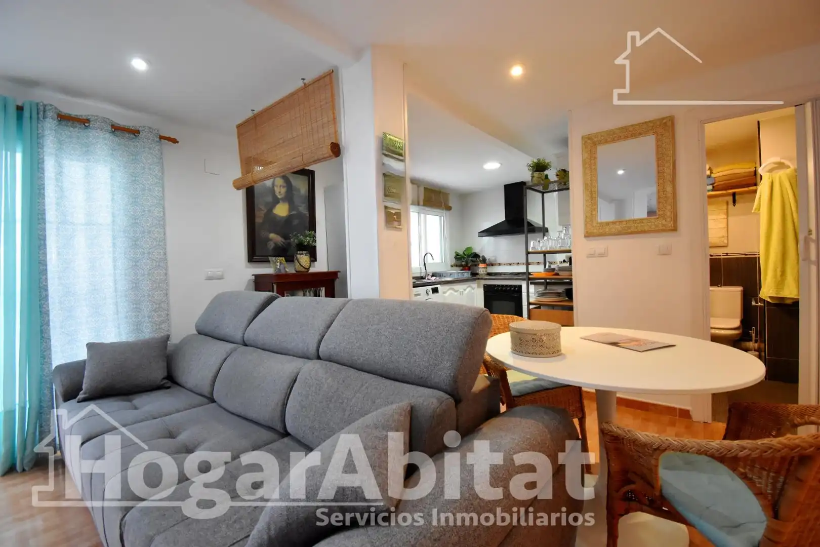 Sala de estar de Ático en venta en Cullera con Aire acondicionado, Terraza y Trastero