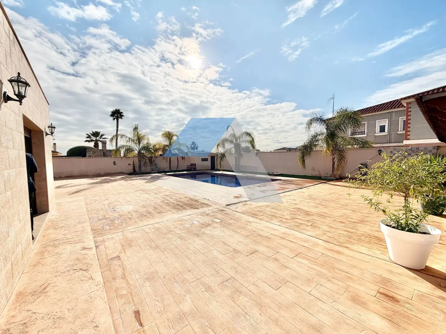 Piscina de Casa o xalet en venda en San Vicente del Raspeig / Sant Vicent del Raspeig amb Jardí privat
