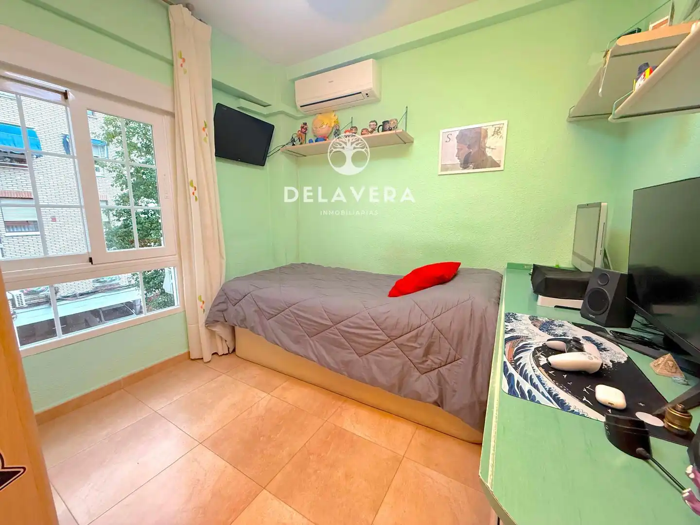 Bedroom of Flat for sale in Móstoles  with Air Conditioner and Heating