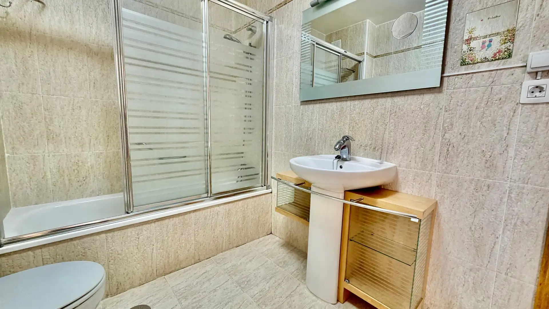 Bathroom of Flat for sale in Miengo  with Terrace and Furnished