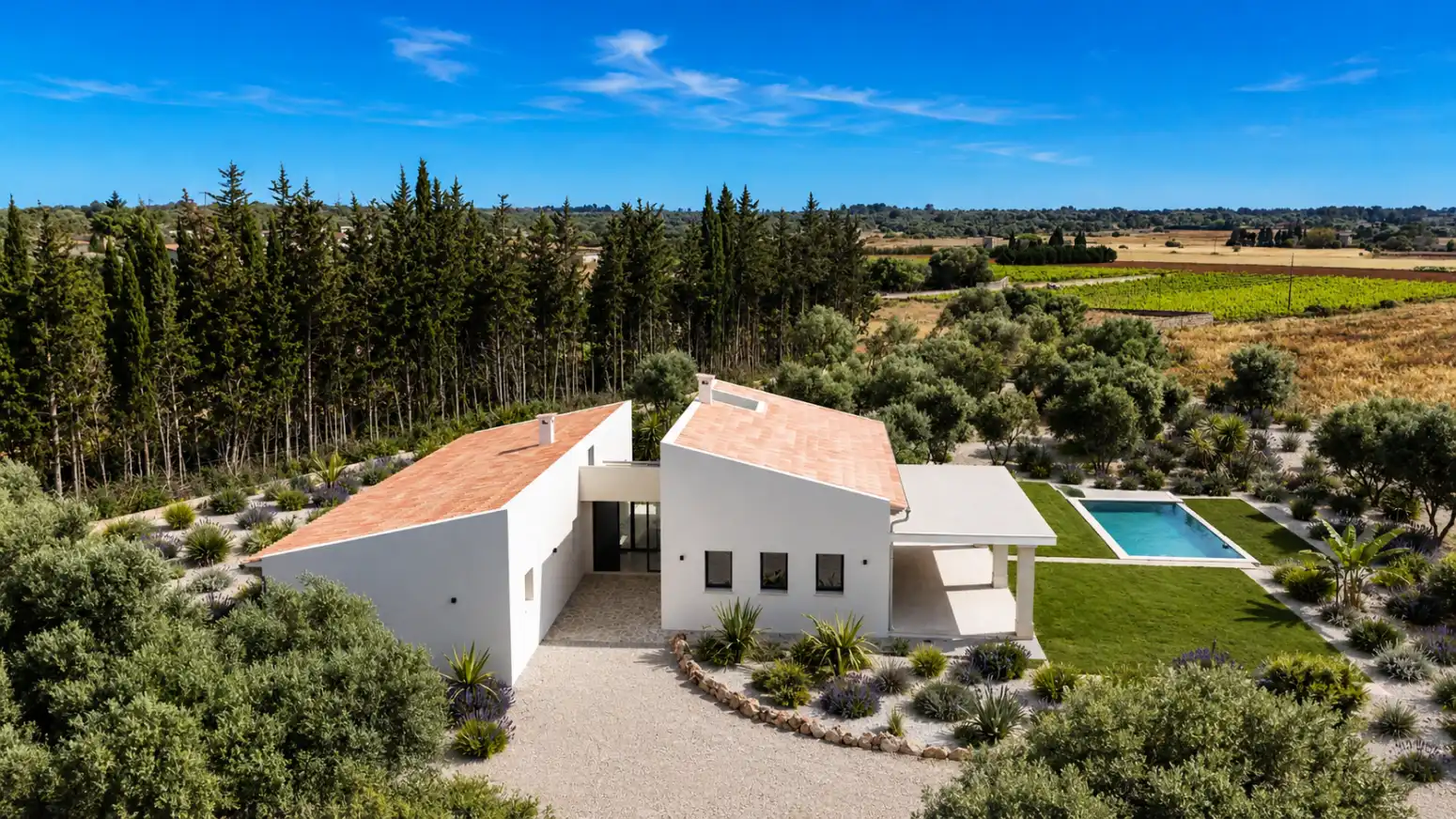 Exterior view of Houses for sale in Muro  with Air Conditioner, Heating and Private garden