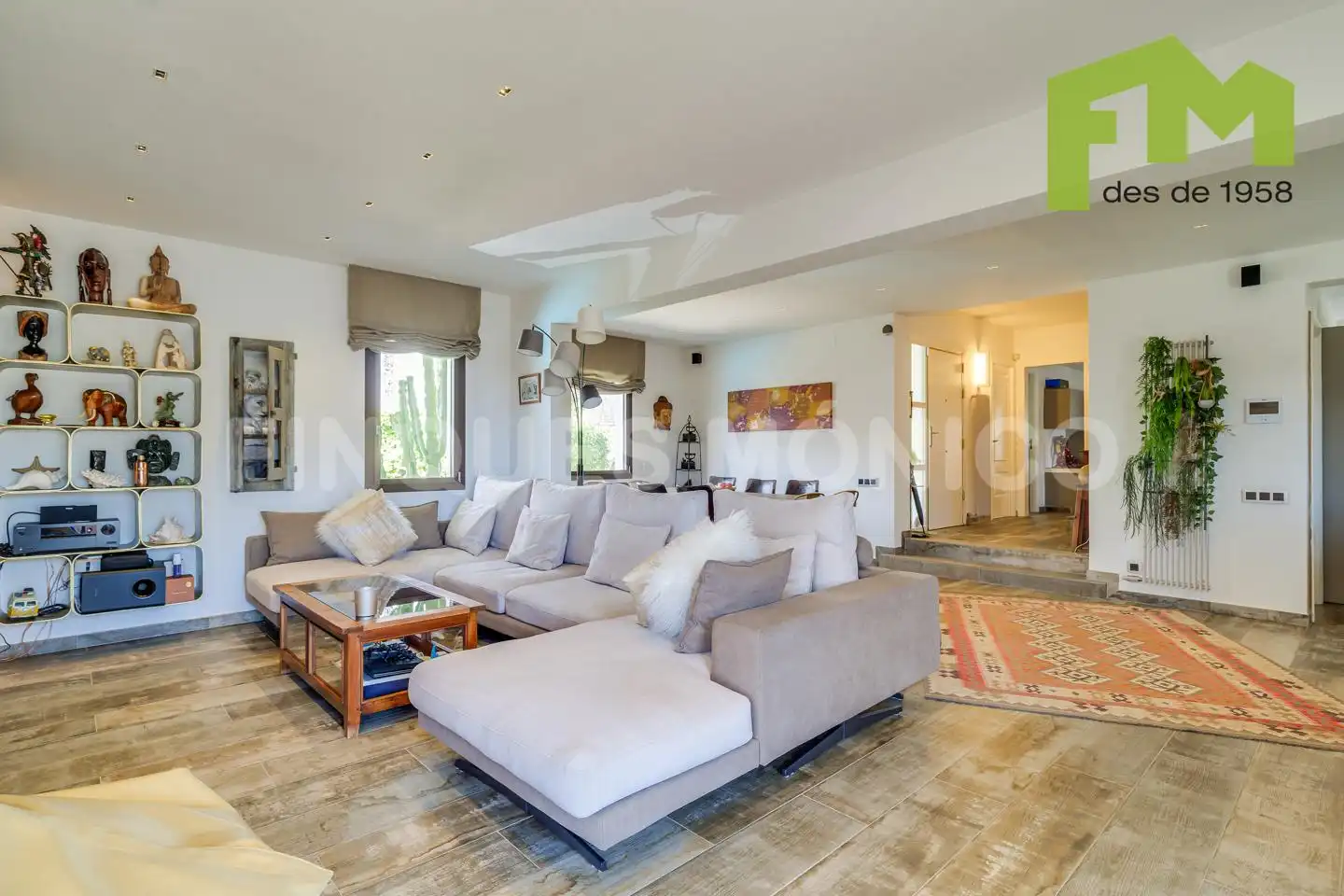 Sala de estar de Casa o chalet en venta en El Masnou con Aire acondicionado, Calefacción y Jardín privado