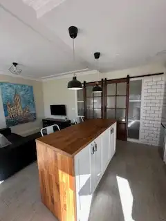 Cuina de Apartament en venda en León Capital  amb Calefacció, Parquet i Terrassa
