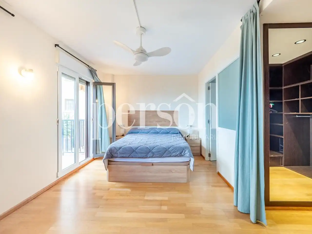 Bedroom of Flat for sale in Alboraya  with Air Conditioner, Heating and Parquet flooring