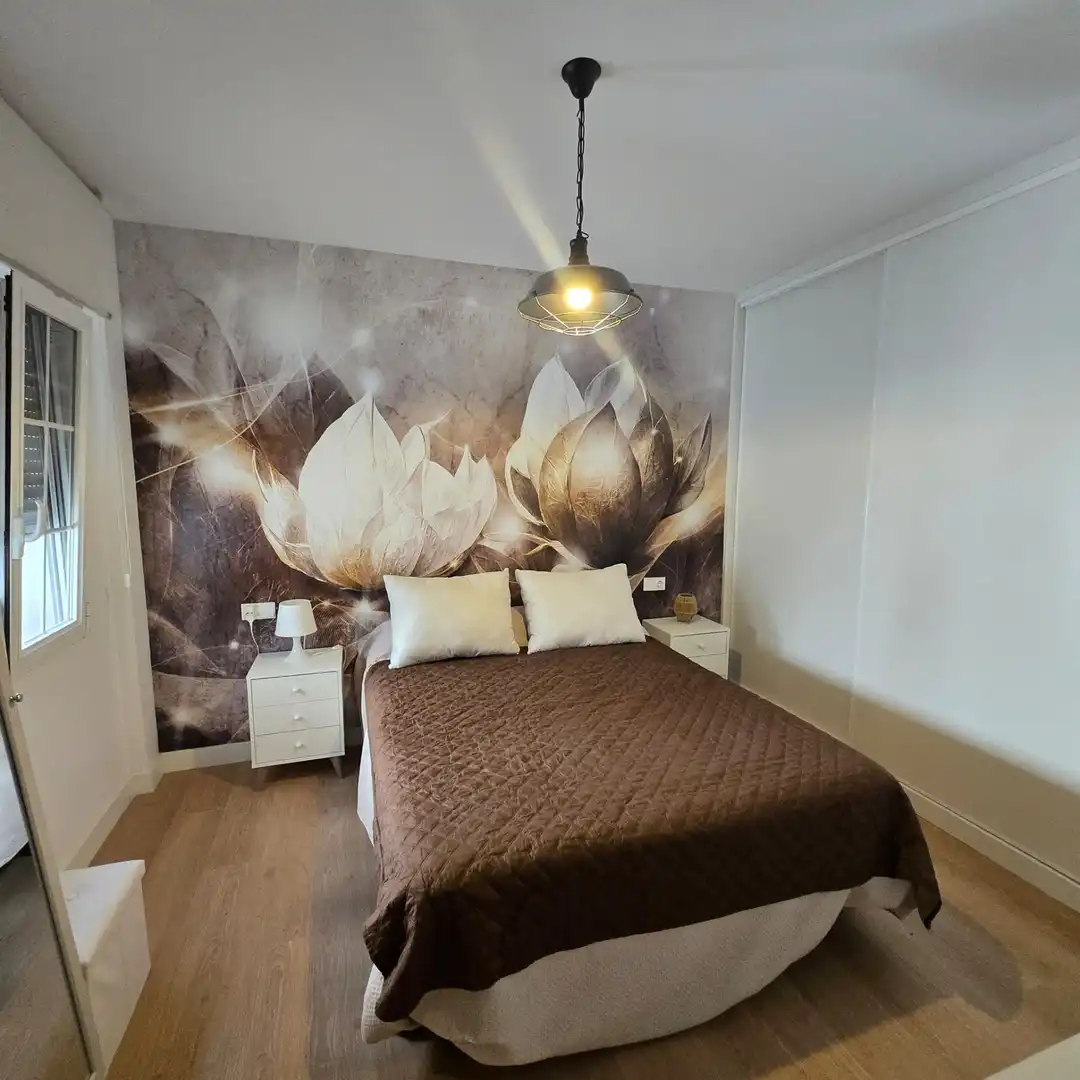 Schlafzimmer von Wohnung zur Miete in Córdoba mit Klimaanlage, Terrasse und Möbliert
