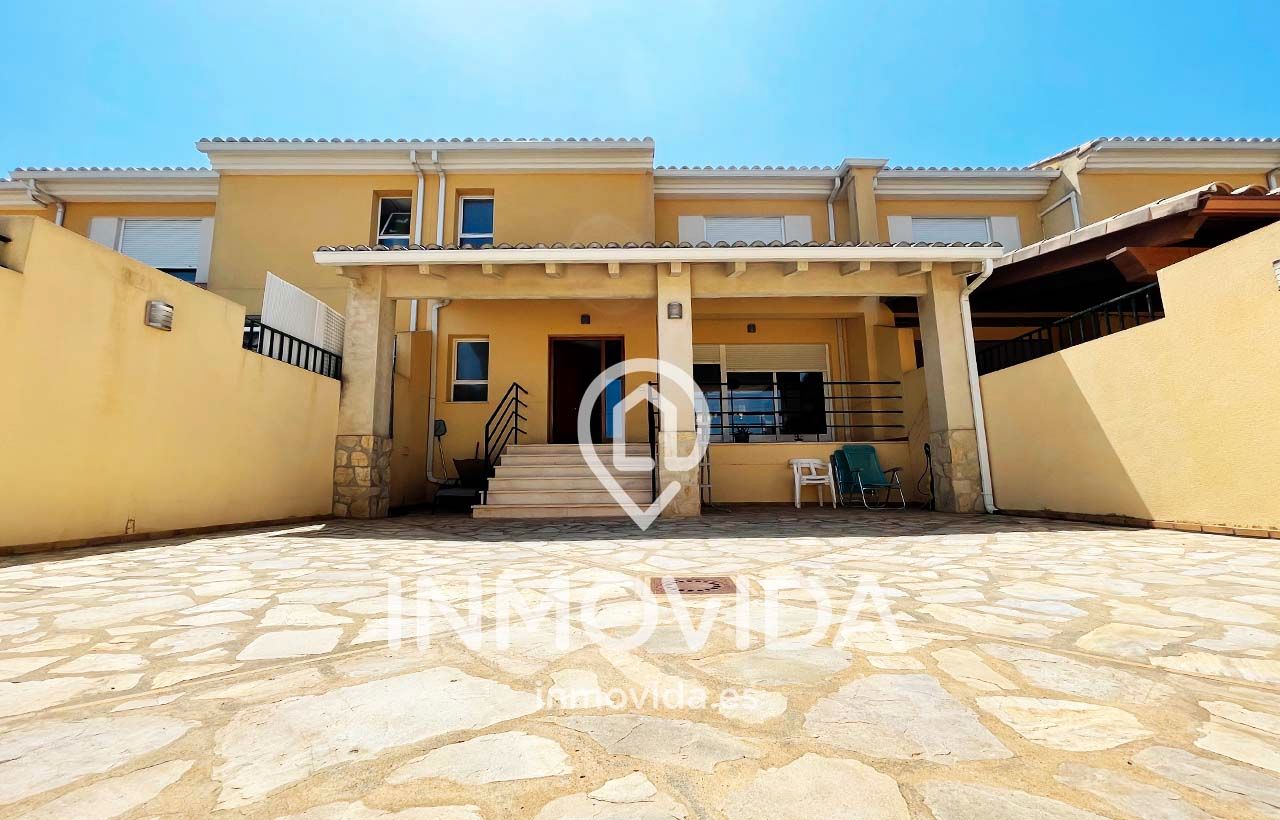 Exterior view of House or chalet for sale in Novelé  / Novetlè  with Air Conditioner, Terrace and Furnished