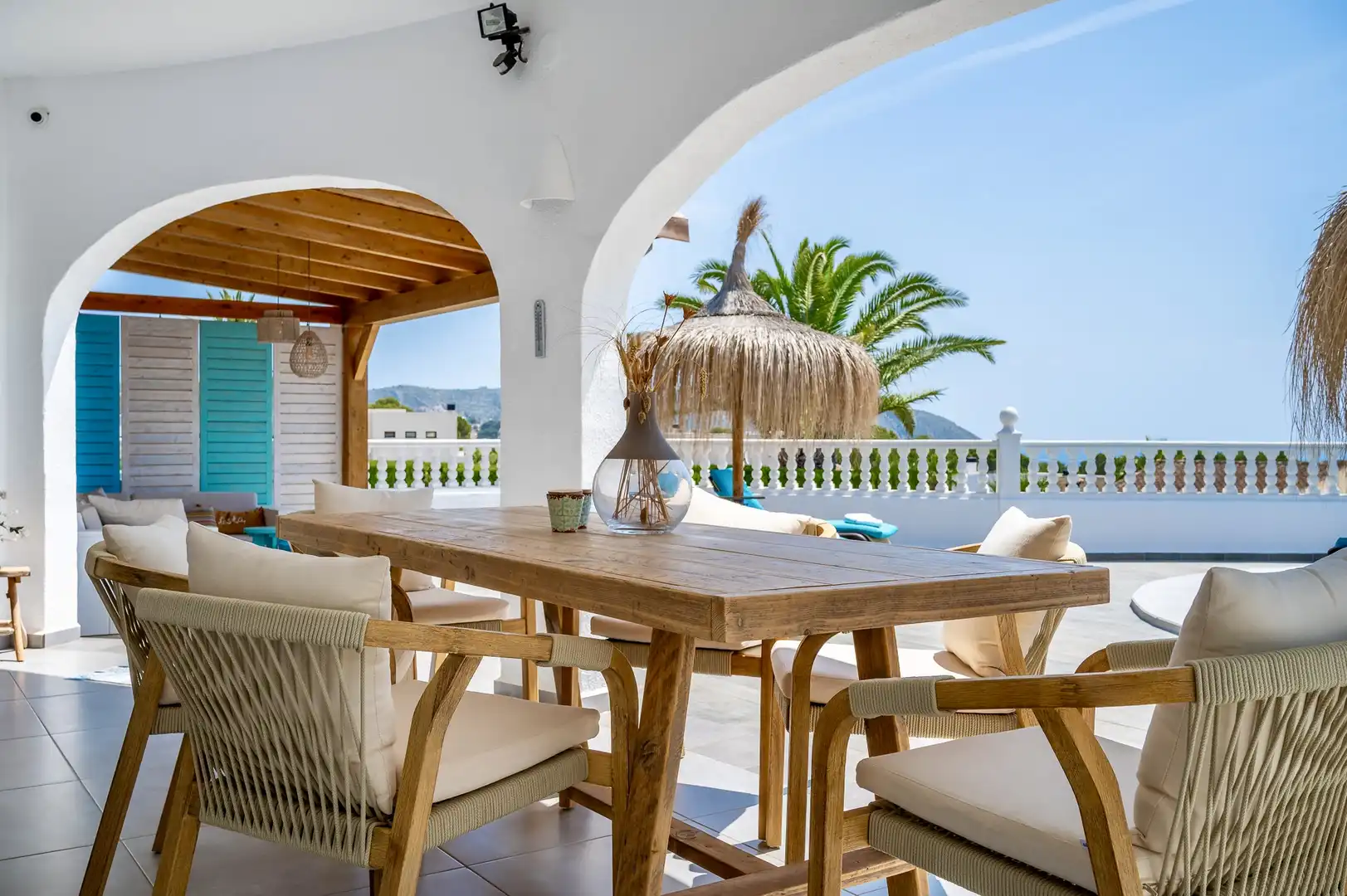 Terrasse von Haus oder Chalet zum Verkauf in Moraira