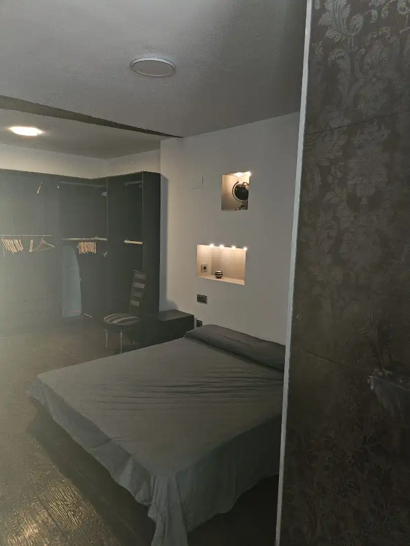 Bedroom of Flat for rent in Zaragoza  with Heating, Parquet flooring and Furnished