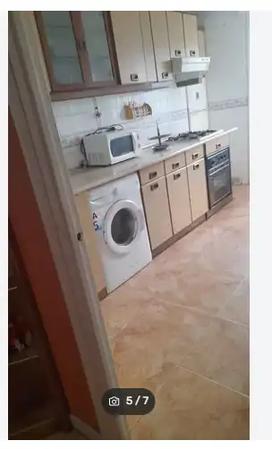 Cocina de Apartamento en venta en Medina de Pomar con Calefacción, Terraza y Amueblado