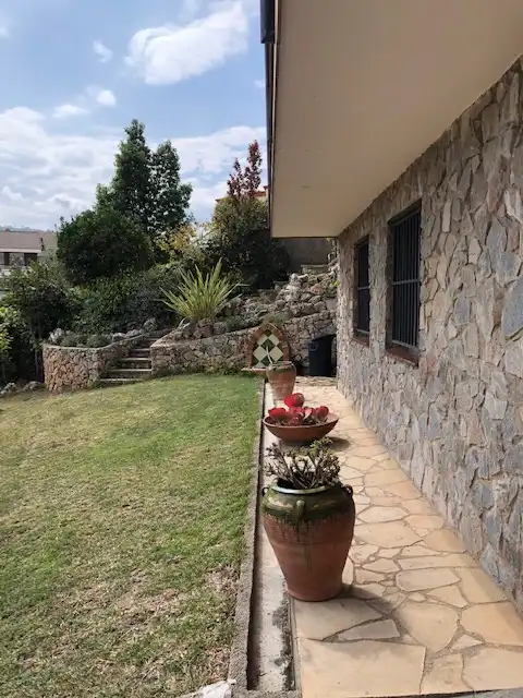 Terrassa de Casa o xalet en venda en La Palma de Cervelló amb Aire condicionat, Calefacció i Jardí privat