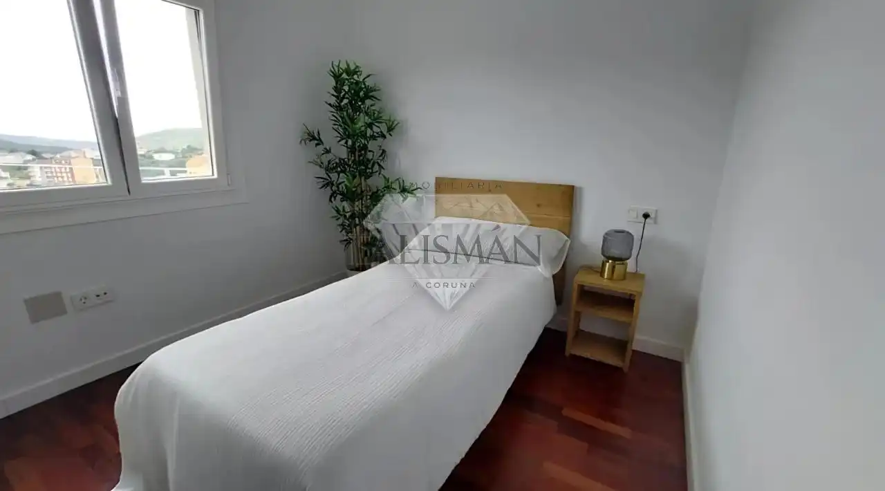 Bedroom of Houses for rent in Ponteceso  with Heating, Private garden and Terrace