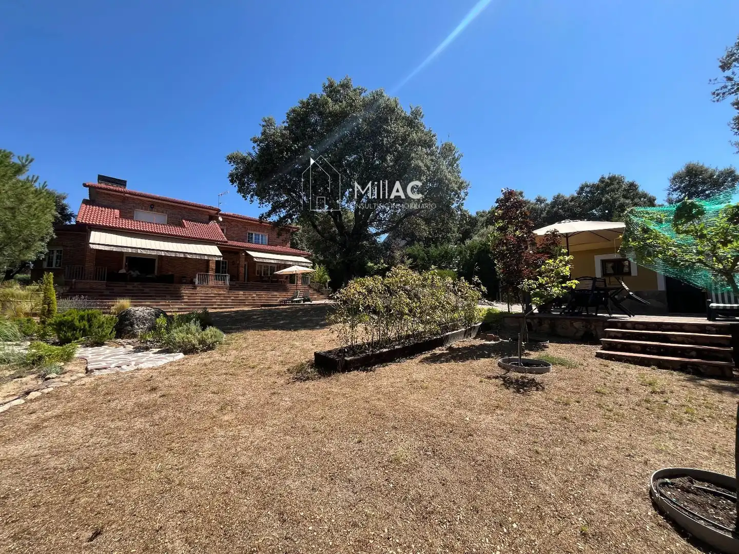 Garden of Houses for sale in El Espinar  with Heating, Private garden and Terrace