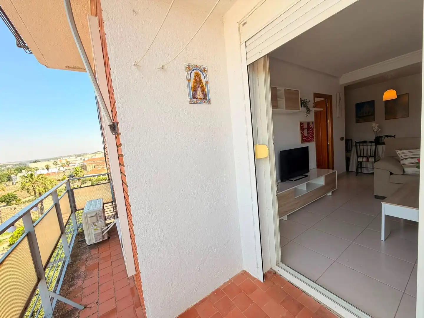 Terraza de Piso de alquiler en Mérida con Aire acondicionado, Calefacción y Amueblado