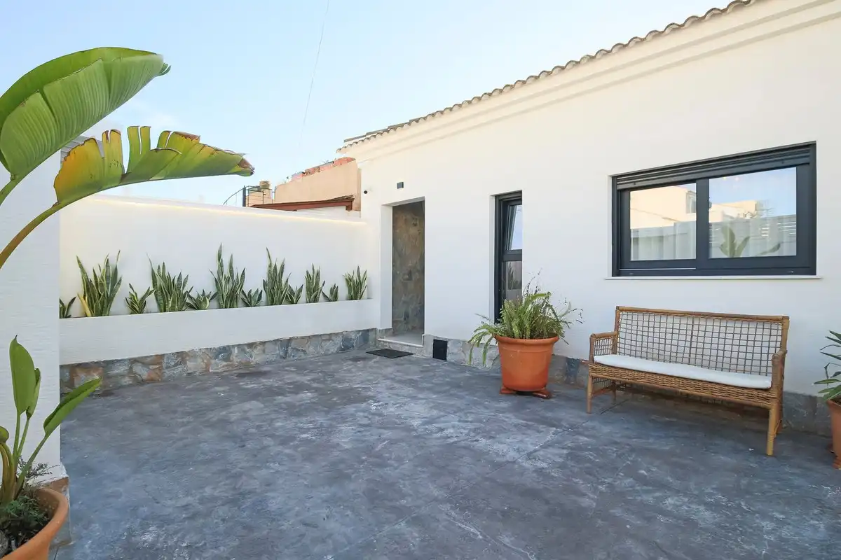 Terraza de Casa o chalet en venta en Torrevieja con Aire acondicionado, Jardín privado y Terraza