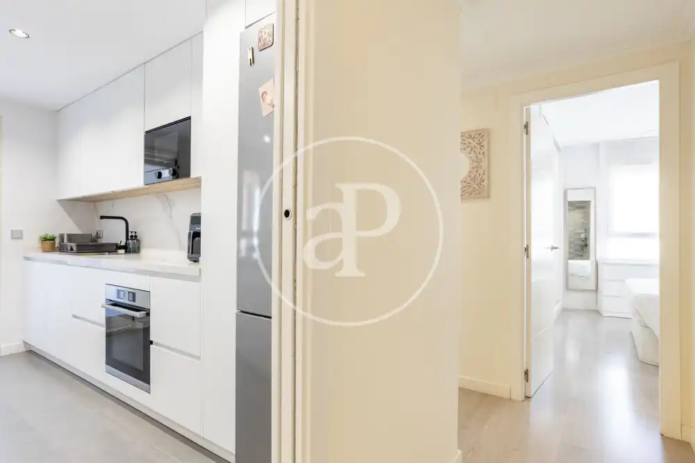 Kitchen of Flat for sale in Valencia  with Air Conditioner, Heating and Private garden