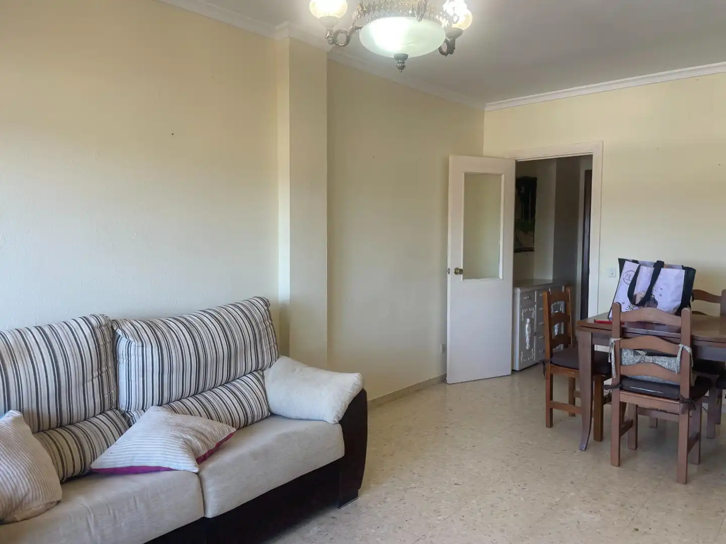 Sala de estar de Piso en venta en El Puerto de Santa María con Aire acondicionado, Terraza y Balcón