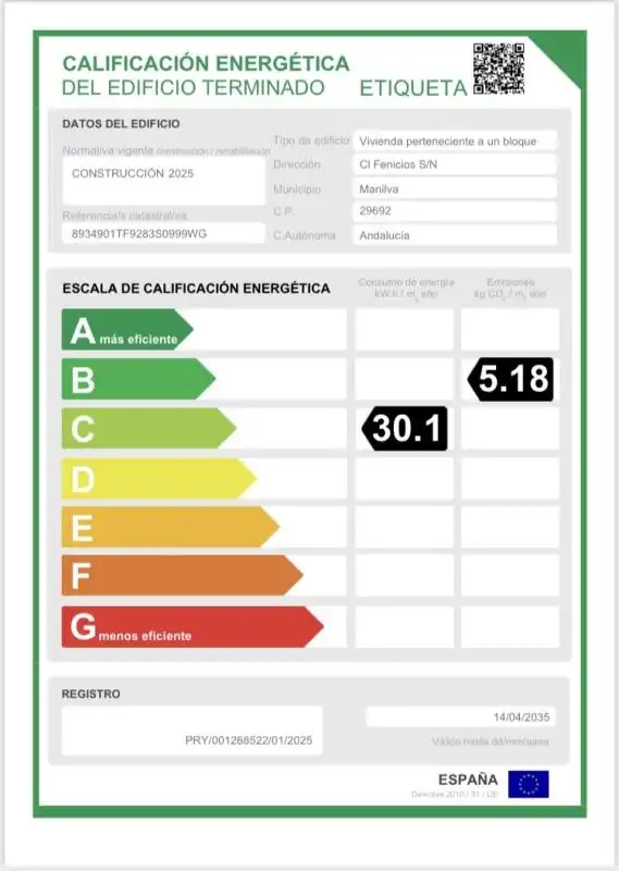 Garten von Wohnung zum Verkauf in Manilva mit Klimaanlage, Heizung und Privatgarten