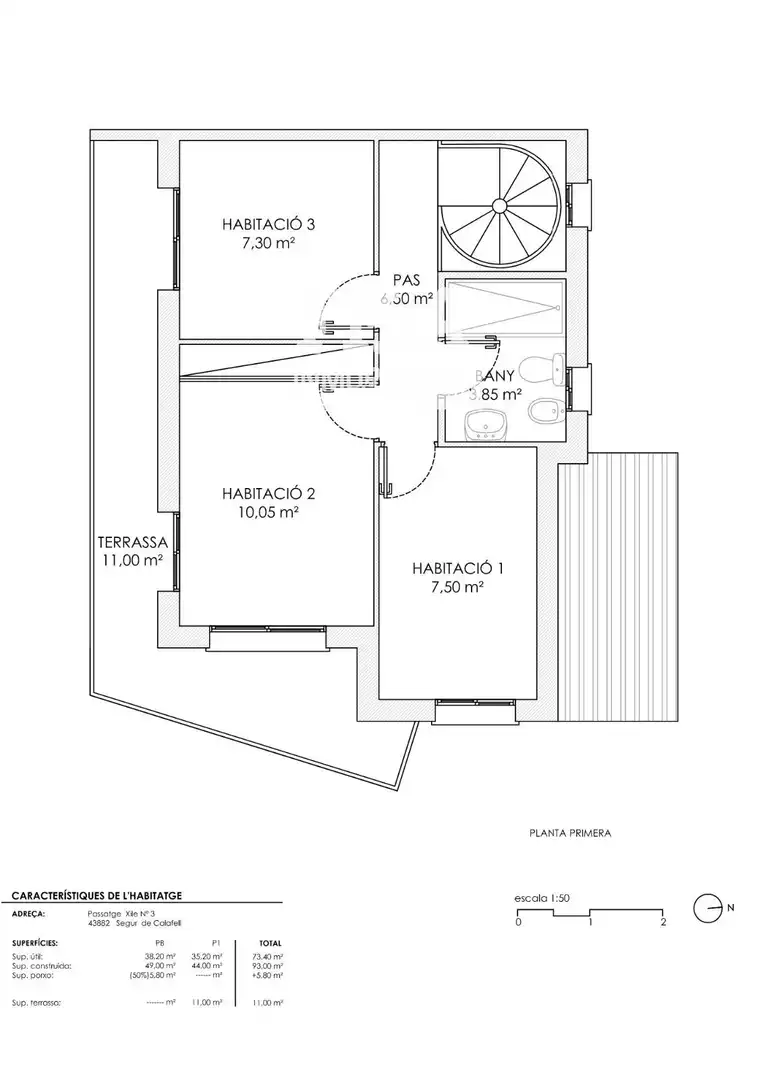 Maison jumelée avec jardin à vendre à Segur de Calafell, imagen 35