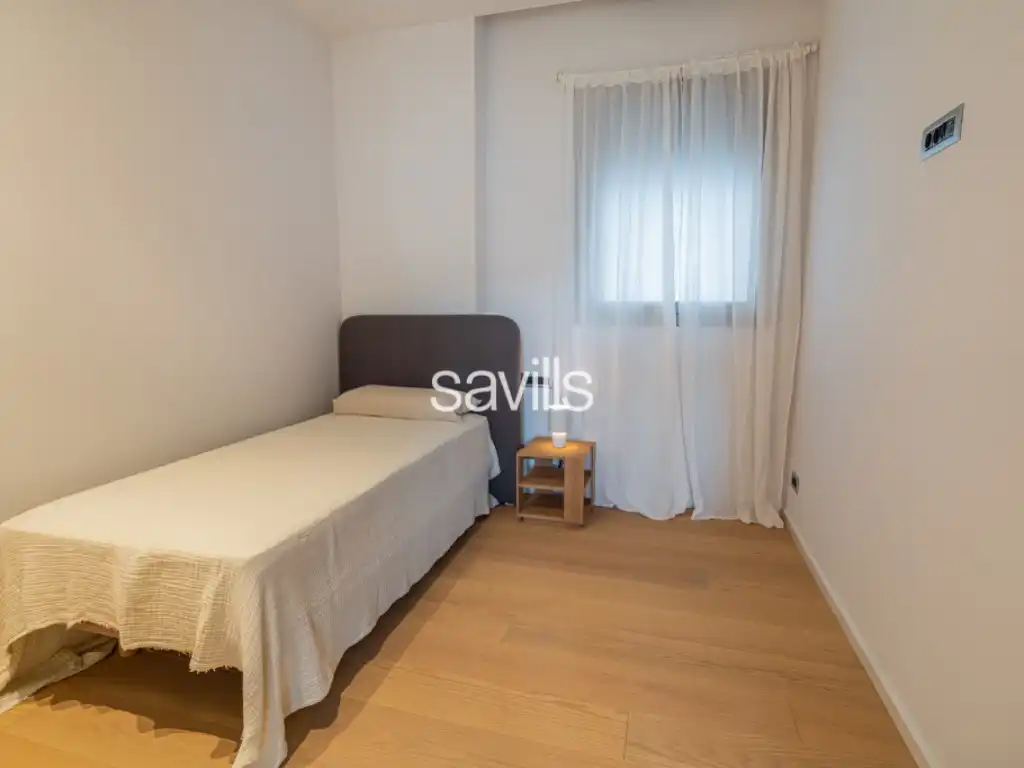 Schlafzimmer von Wohnungen zur Miete in Barcelona mit Klimaanlage und Möbliert