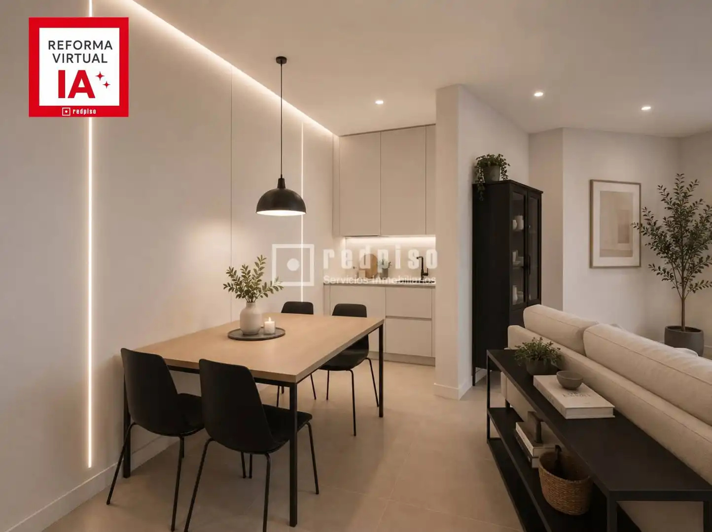 Sala d'estar de Loft en venda en San Sebastián de los Reyes amb Aire condicionat