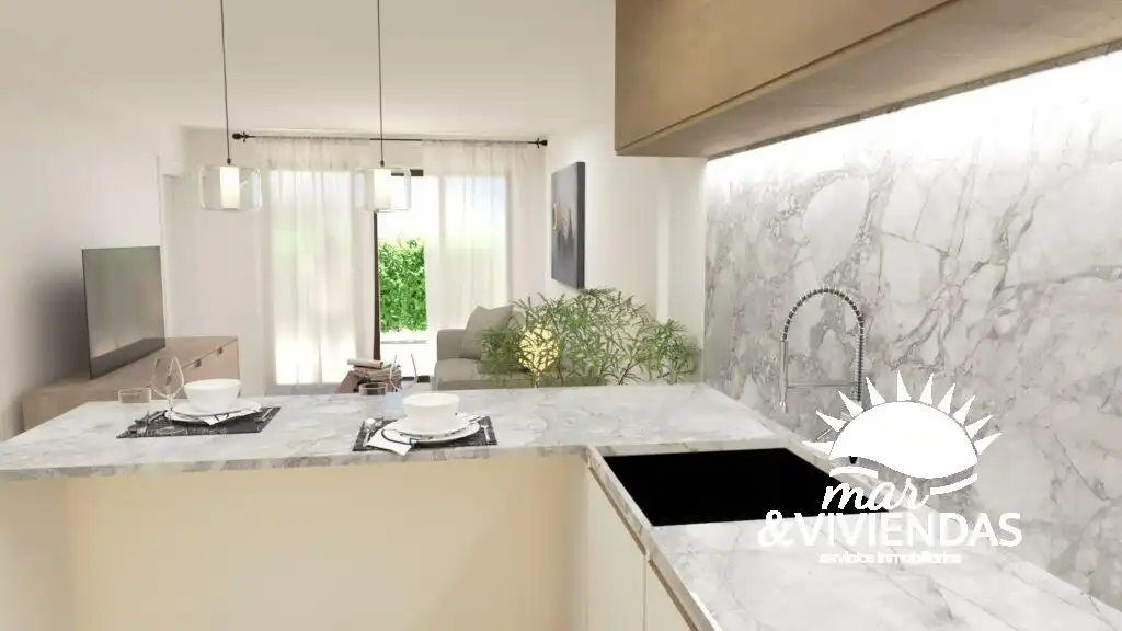 Kitchen of Buildings for sale in Vera  with Community pool