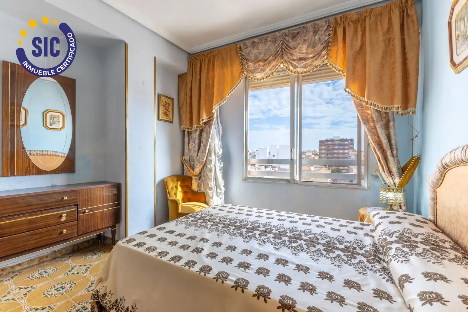 Schlafzimmer von Wohnung zum Verkauf in Sagunto / Sagunt mit Balkon